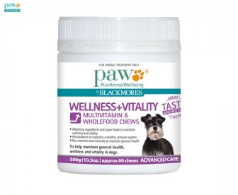 Blackmores Paw 澳佳宝 宠物系列 狗狗健康活力咀嚼片 300克(约60粒) Blackmores Paw 澳佳宝 宠物系列 狗狗健康活力咀嚼片 300克(约60粒)